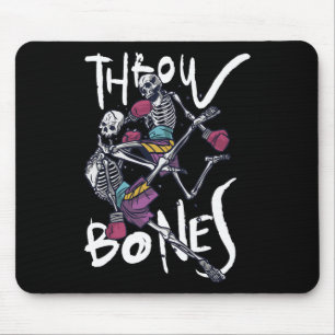 Tapis De Souris Squelette de Muay Thai - Boxe thaïlandaise et kick