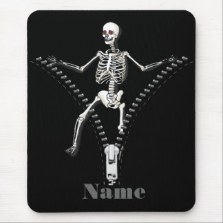 Tapis De Souris Squelette de Zipper