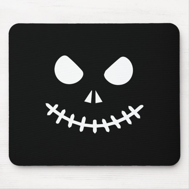 Tapis De Souris Squelette Halloween  (Devant)
