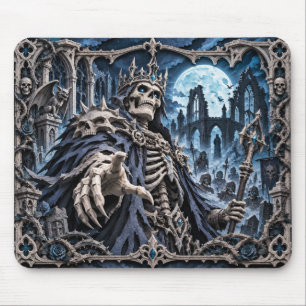 Tapis De Souris Squelette, Monstre de Papier Découpé