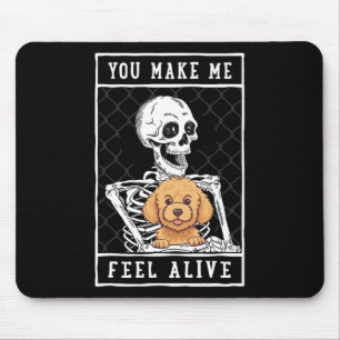 Tapis De Souris Squelette que vous faites sentir Halloween moi viv