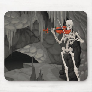 Tapis De Souris squelette violon