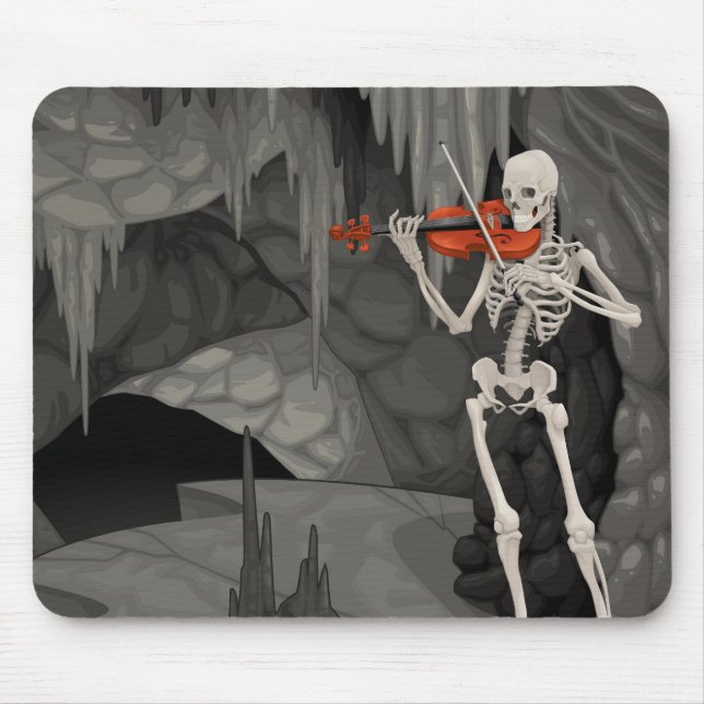 Tapis De Souris squelette violon (Devant)