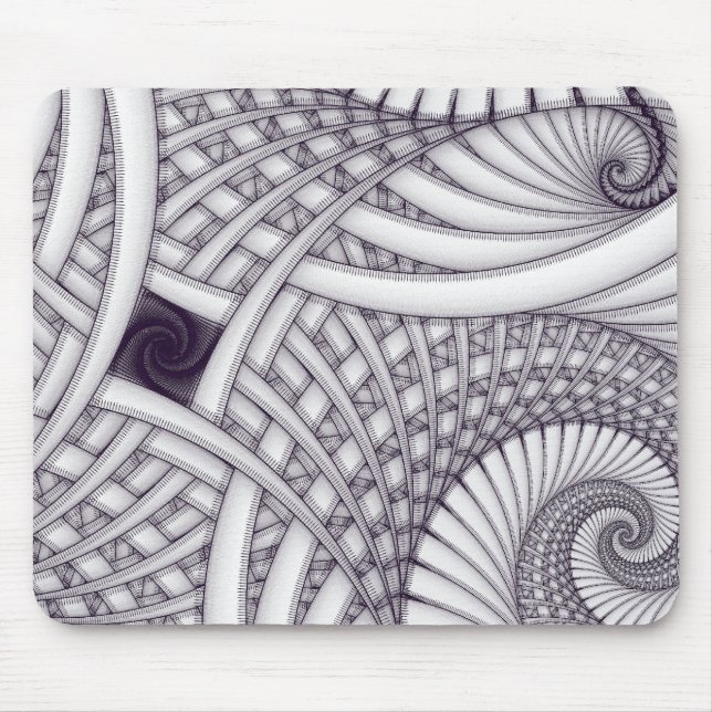 Tapis de souris "squelettique" (Devant)