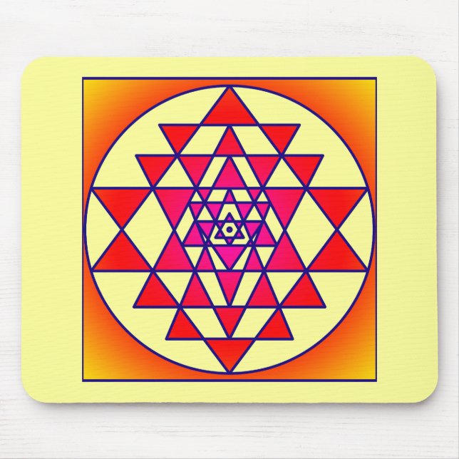 Tapis De Souris Sri Yantra (Devant)