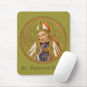 Tapis De Souris St. Alphonsus Liguori (SNV 02) (Rond)