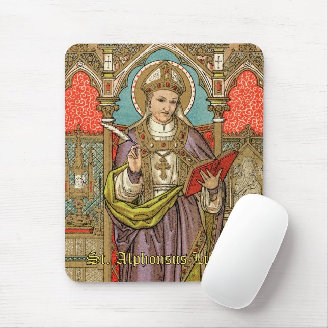 Tapis De Souris St. Alphonsus Liguori (VVP 005) (Avec souris)