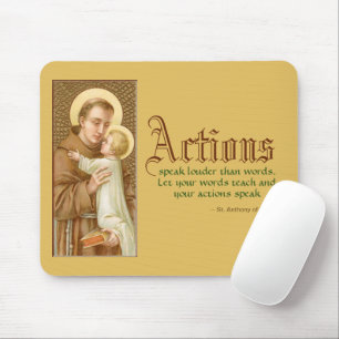 Tapis De Souris St. Antoine de Padoue & l'Enfant Jésus (JM 05)