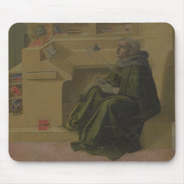 Tapis De Souris St Augustine dans son étude (predella du Barbad (Devant)