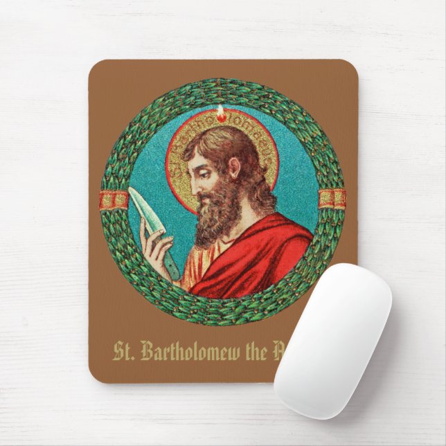 Tapis De Souris St. Barthélemy l'Apôtre (JMAS 03) (Avec souris)