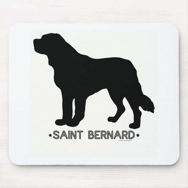 Tapis De Souris St Bernard Mousepad (Devant)