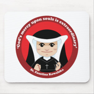 Tapis De Souris St. Faustina Kowalska