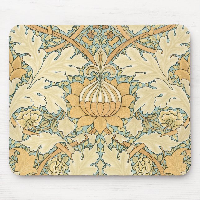 Tapis De Souris St. James par William Morris, Motif textile (Devant)