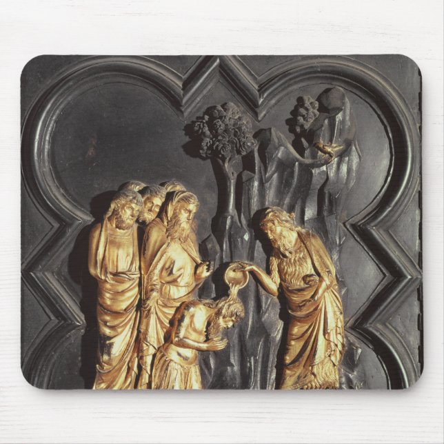 Tapis De Souris St John le baptiste baptisant en rivière (Devant)