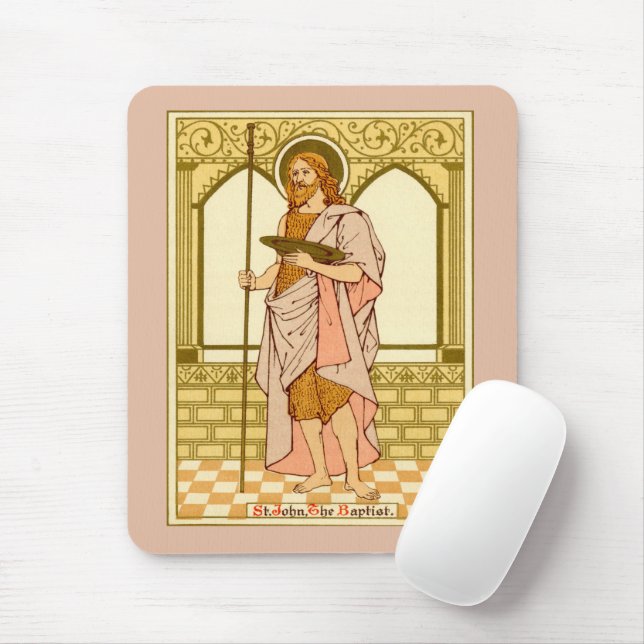 Tapis De Souris St. John the Baptist (RLS 06) (Style 1) (Avec souris)