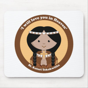 Tapis De Souris St. Kateri Tekakwitha