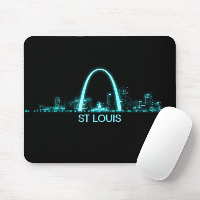 Tapis De Souris St Louis Skyline (Avec souris)