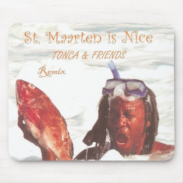Tapis De Souris St Maarten est Nice Mousepad (Devant)