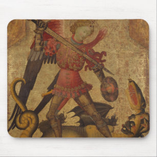 Tapis De Souris St Michael et le dragon