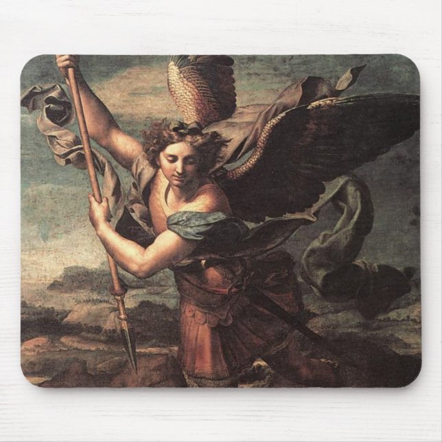 Tapis De Souris St Micheal et le diable (Devant)