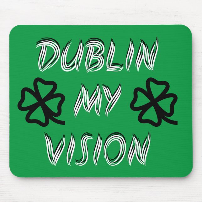 Tapis De Souris St. Patrick's Day Drôle Humour vert (Devant)