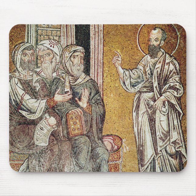 Tapis De Souris St Paul prêchant aux juifs (Devant)
