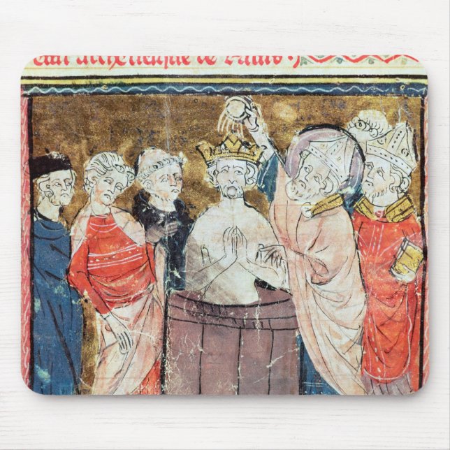 Tapis De Souris St Remigius, évêque du baptême de Reims (Devant)