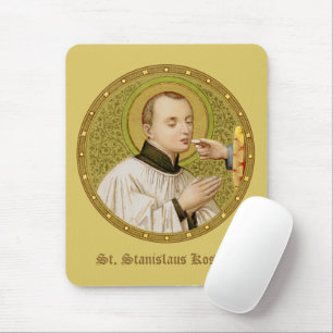 Tapis De Souris St. Stanislas Kostka (SNV 25) (Tour Im) Vert