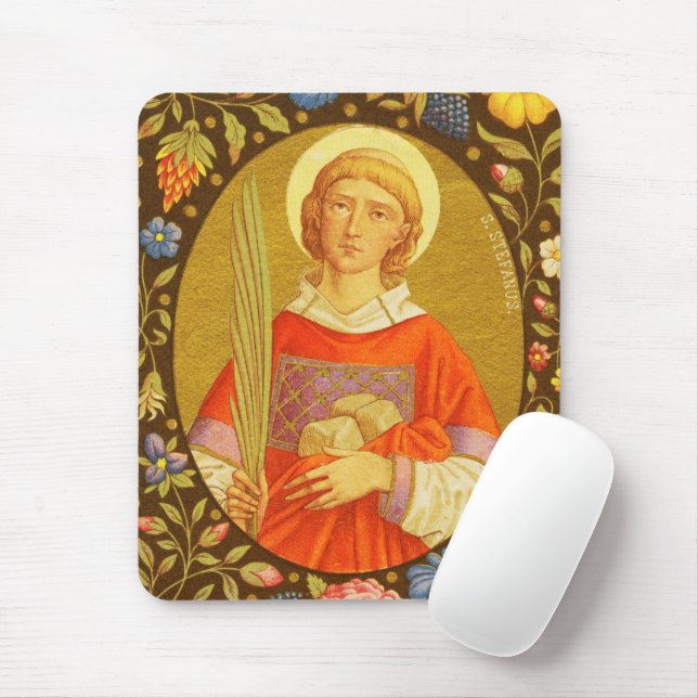 Tapis De Souris St. Stephen le ProtoMartyr (PM 08) (Avec souris)