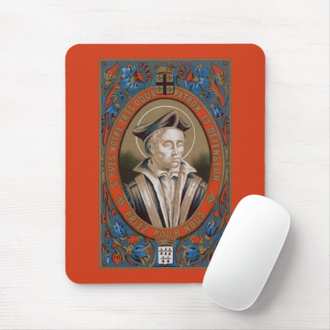 Tapis De Souris St. Yves de Kermartin (M 005) (Avec souris)