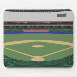 Tapis De Souris Stade de base-ball : modèle 3D :