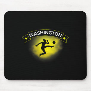 Tapis De Souris Stade de soutien aux fans de football de Washingto