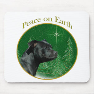 Tapis De Souris Staffordshire Bull Terrier Paix