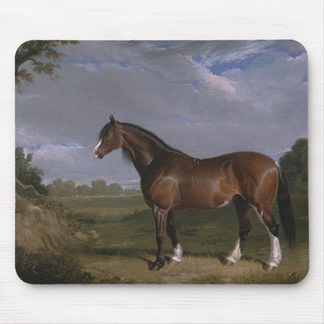 Tapis De Souris Stallion de Clydesdale (Thoroughbred Horse) (Anima (Devant)