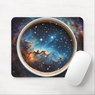 Tapis De Souris Star Constellation dans une coupe de café