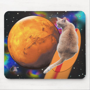 Tapis De Souris Star Surfer-Cat Chili Pepper