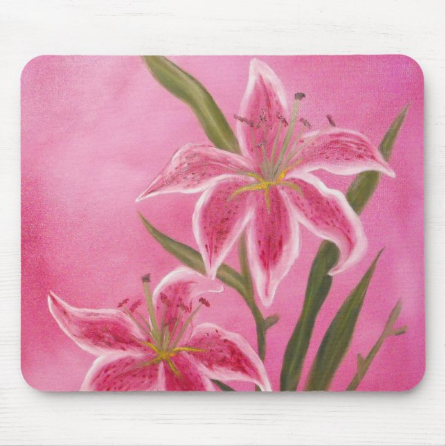 Tapis De Souris Stargazer Lily (Devant)