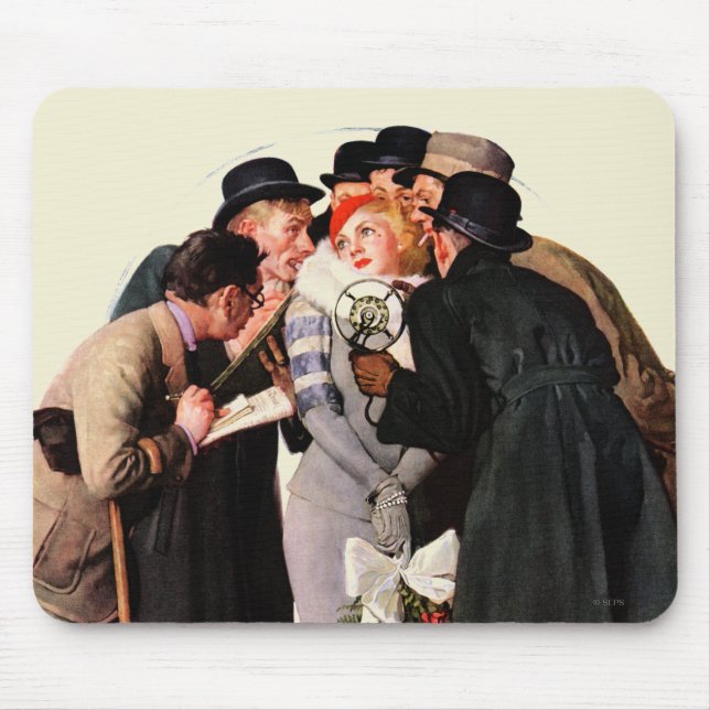 Tapis De Souris Starlette de Hollywood (Devant)