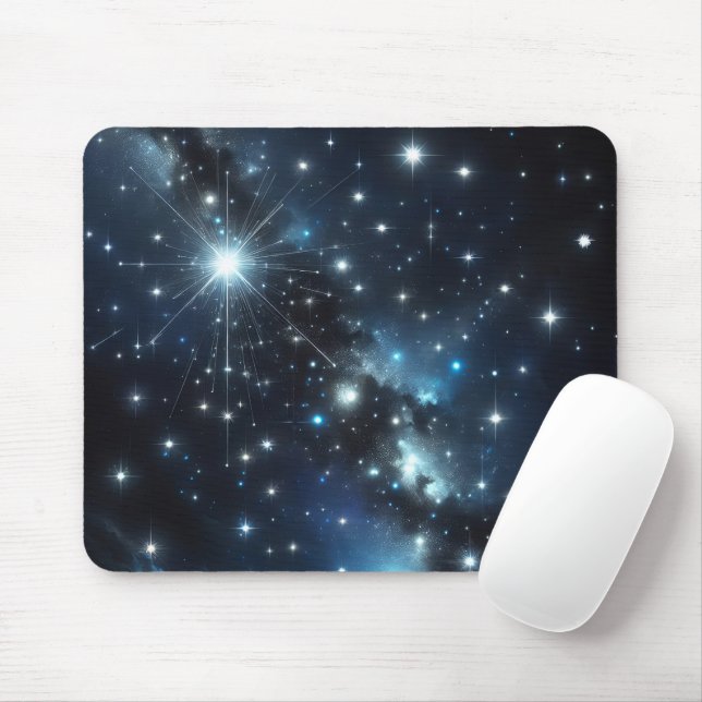 Tapis De Souris Starry Galaxy (Avec souris)