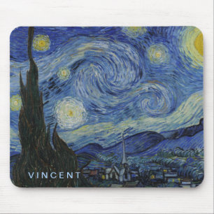 Tapis De Souris Starry Night Vincent van Gogh