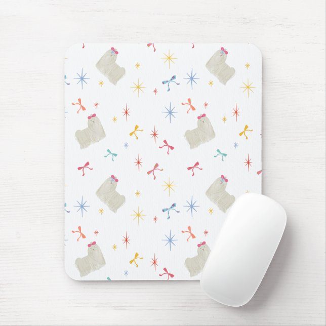 Tapis De Souris Starry Sparkle mignon voeu chiot (Avec souris)