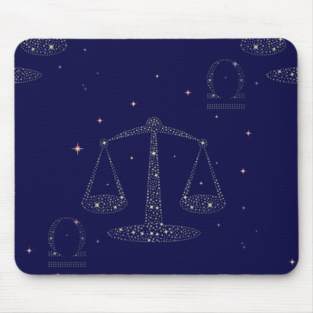 Tapis De Souris stars libra (Devant)