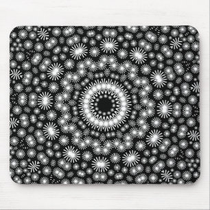 Tapis De Souris Stars rétro kaléidoscope 02