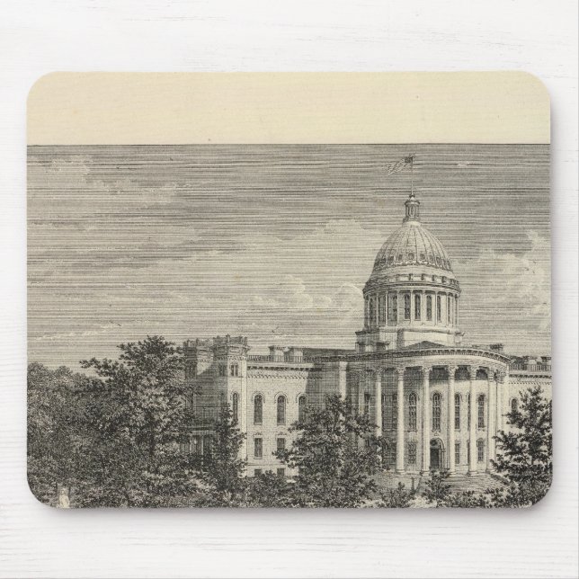 Tapis De Souris State Capitol, Madison, Wis (Devant)