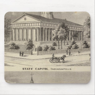 Tapis De Souris State Capitol, Marion County Court House