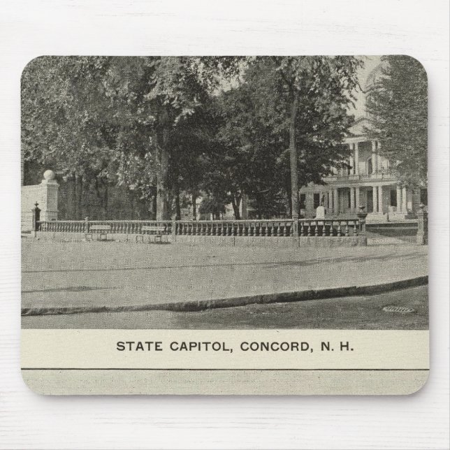 Tapis De Souris State Capitol, NH State Bldg, Columbian Exposition (Devant)