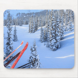 Tapis De Souris Station de ski Crystal Mountain, près du Mont Rain