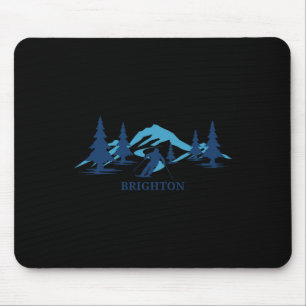 Tapis De Souris Station de ski de Brighton Utah Ski