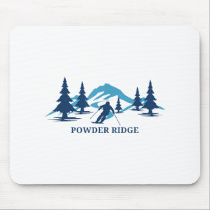 Tapis De Souris Station de ski de Powder Ridge Minnesota Ski de sk