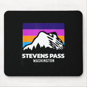 Tapis De Souris Station de ski de Stevens pass washington